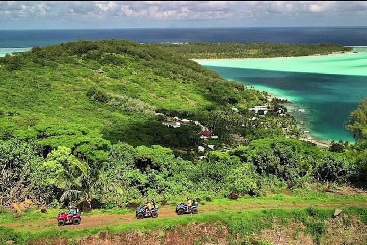 Bora Bora Combo Jet Ski and ATV Quads Tour — Lagoon Circles and Summit Views photo 5