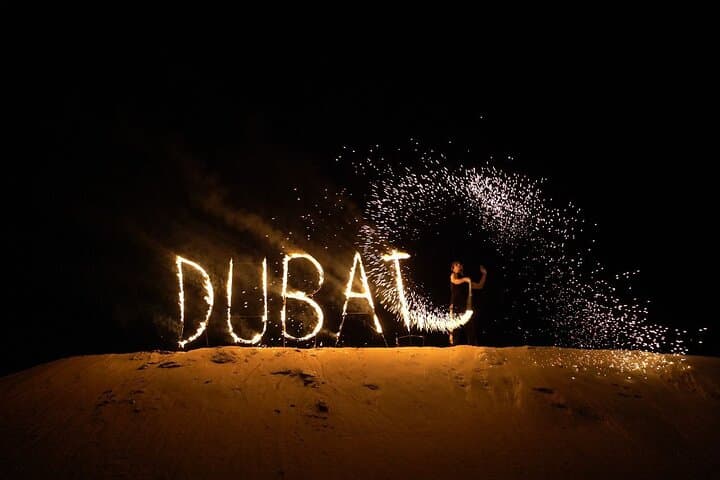 Luxury Dubai Desert Safari with BBQ, Dune Bashing & Live Shows photo 2