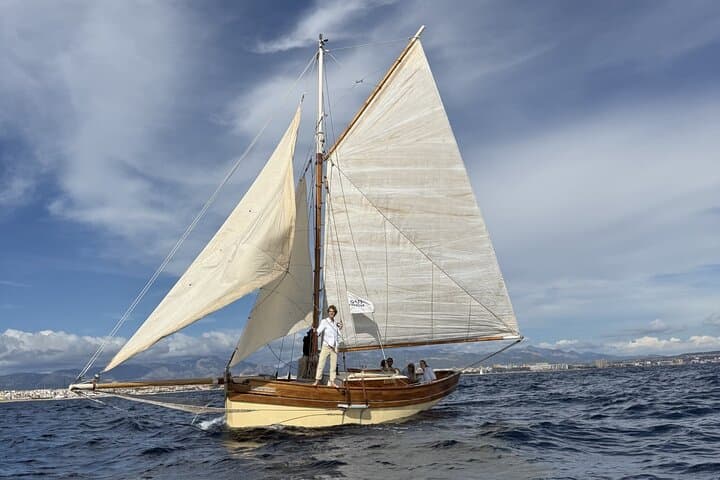 Sail the Hidden Coves of Palma: Private Classic English Sailboat Excursion photo 1