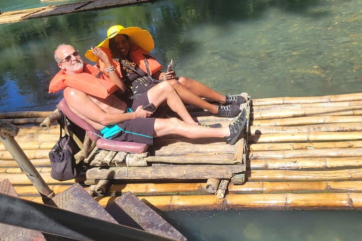 Runaway Bay Horseback Ride, Bamboo Rafting & Blue Hole Adventure photo 2