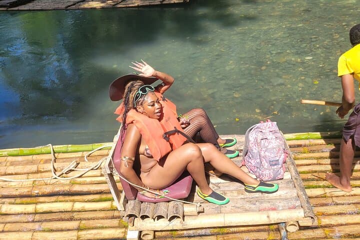 Runaway Bay Horseback Ride, Bamboo Rafting & Blue Hole Adventure photo 3