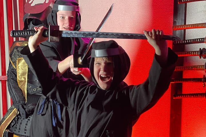 Hands-On Ninja Training in Osaka: Costume, Sword Lessons & Shuriken Practice photo 6