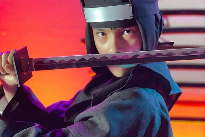 Hands-On Ninja Training in Osaka: Costume, Sword Lessons & Shuriken Practice photo 4