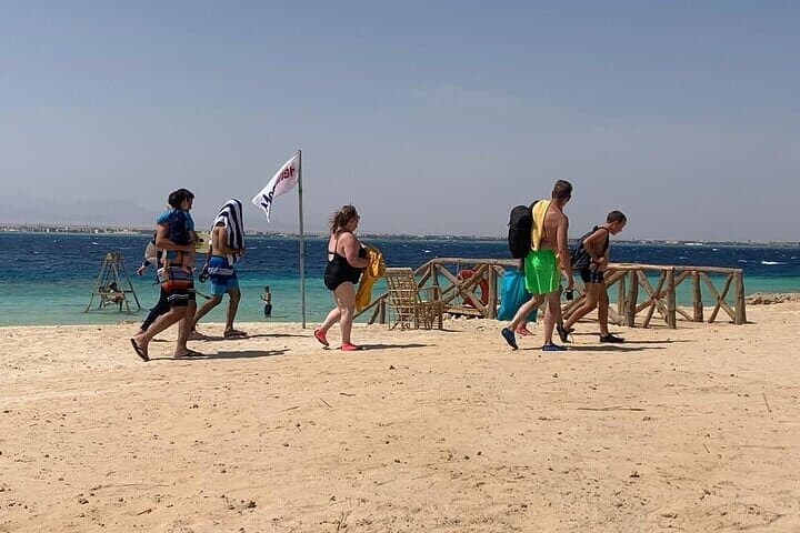 Full-Day Magaweesh Island Snorkeling & Water Sports from Hurghada photo 2