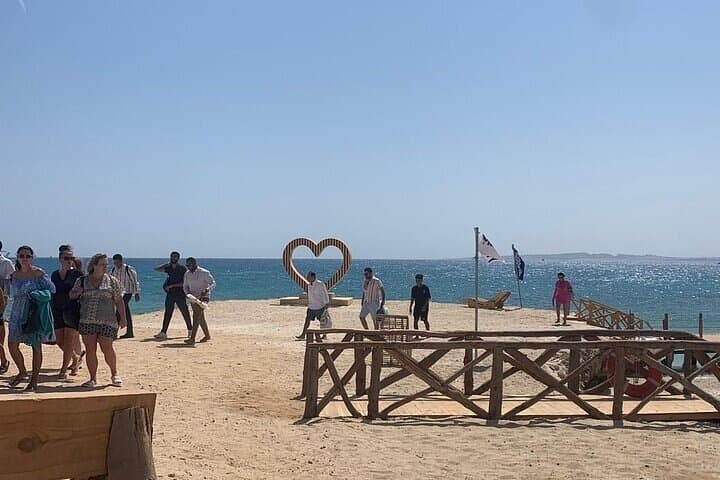Full-Day Magaweesh Island Snorkeling & Water Sports from Hurghada photo 3