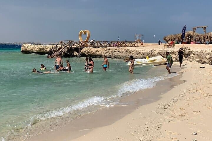 Full-Day Magaweesh Island Snorkeling & Water Sports from Hurghada photo 6