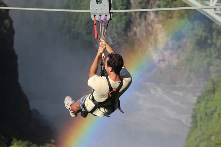 Victoria Falls Bridge Slide: 120m Zambezi Gorge Adventure