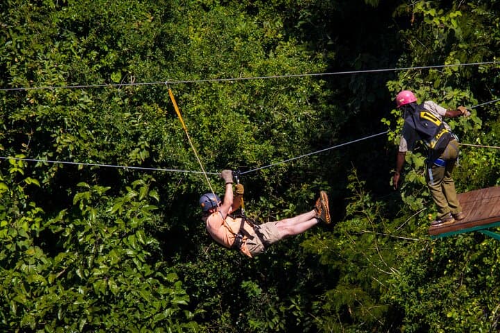 Zip Above the Zambezi: Victoria Falls Canopy Zipline Tour photo 3