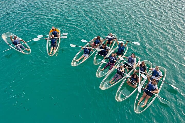 Crystal-Clear Kayaking in Dubai Marina — Transparent Kayak Tours photo 5