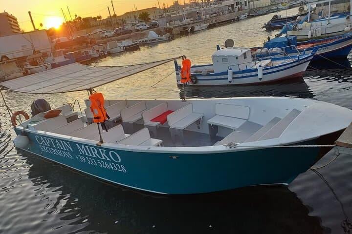 Syracuse Boat Tour with Captain Mirko: Snorkeling & Sea Caves of Ortigia photo 1