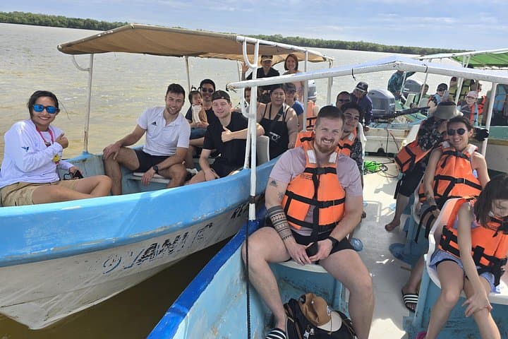 Celestún Mangrove Boat Tour from Mérida — Flamingos, Mangrove Tunnel & Beach Day photo 2