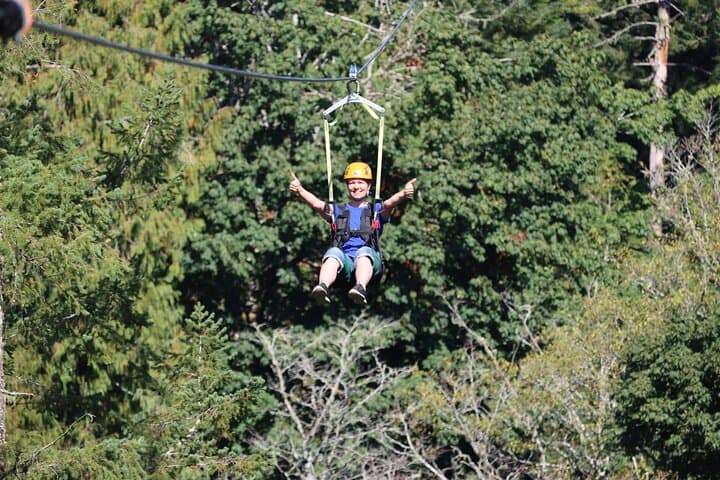 Big Zip Experience Over Sooke Basin — 2400-Foot Zipline Near Victoria photo 2