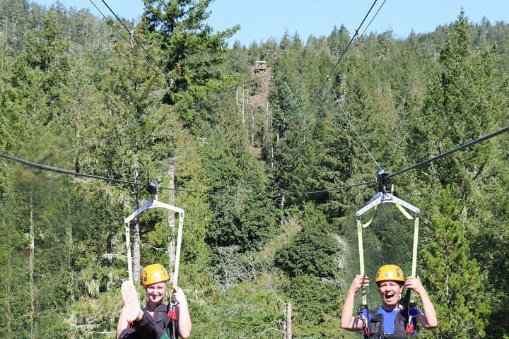Big Zip Experience Over Sooke Basin — 2400-Foot Zipline Near Victoria photo 3
