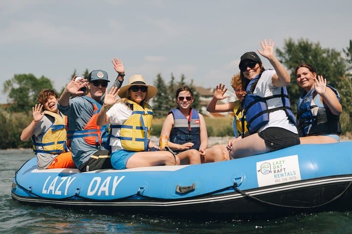 Self-Guided Bow River Rafting: Private Raft & Kayak Rentals in Calgary
