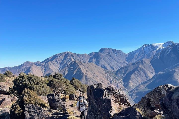 Atlas Day Hike to Tizi Mzik Pass: Imlil to 2400m Panorama photo 1