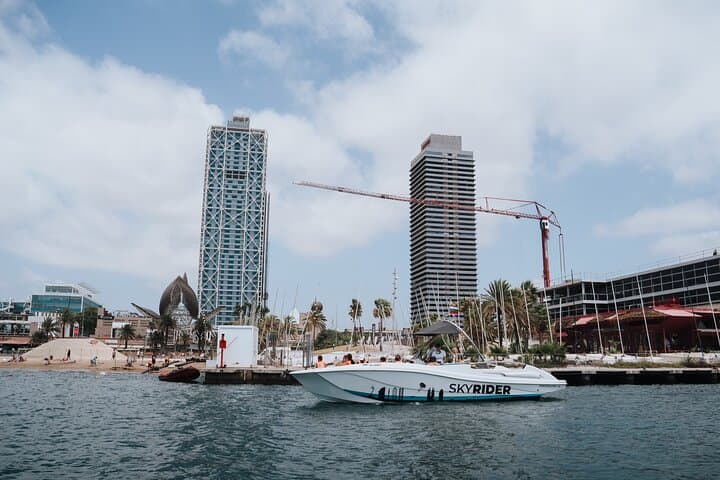 Soaring Over the Med: Parasailing in Barcelona from Port Olímpic photo 3