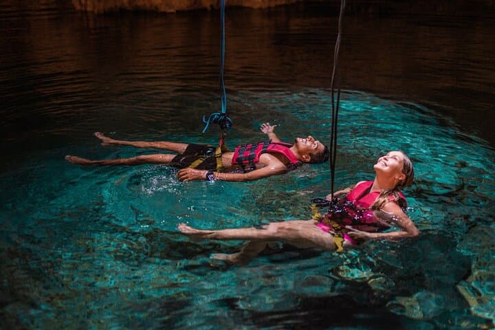 Tulum Ruins & Cenote Private Tour: Zipline, Rappel and Snorkel Adventure