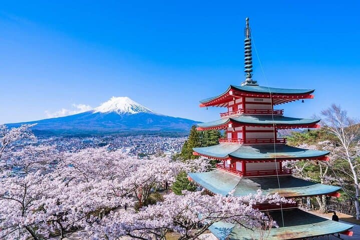Day Trip to Mt. Fuji & Fuji Five Lakes: Kawaguchiko, Chureito, Ropeway and More photo 2