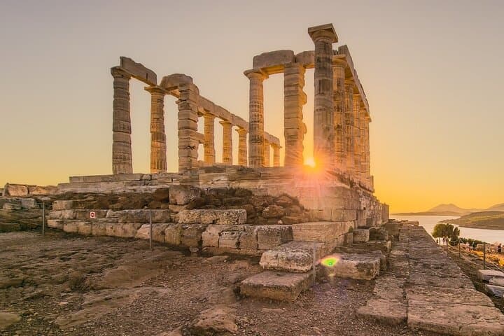 Sunset at Cape Sounion: Private Half-Day Temple of Poseidon & Athenian Riviera Tour photo 4