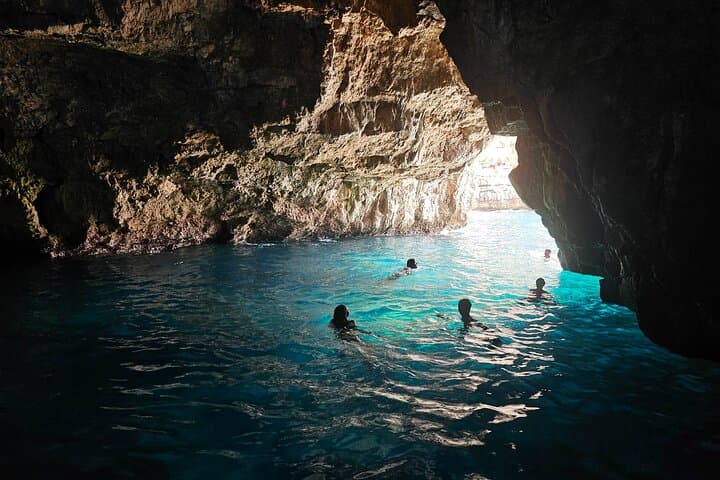 Blue Cave & Mamula Fortress Speedboat Tour from Herceg Novi