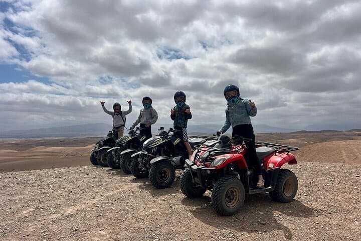 Agafay Desert Quad and Sunset Dinner: Quad Ride, Camel Trek & Berber Show from Marrakech photo 5
