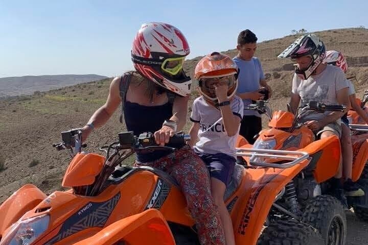 Agafay Desert Quad and Sunset Dinner: Quad Ride, Camel Trek & Berber Show from Marrakech photo 6