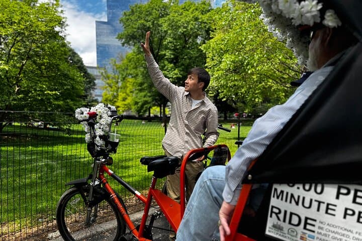First-Class Central Park Pedicab Tour: Iconic Views & VIP Photo Moments