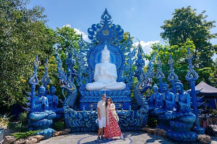 Chiang Rai Temples & Long Neck Village Day Trip from Chiang Mai — White Temple, Blue Temple & Karen Village photo 4
