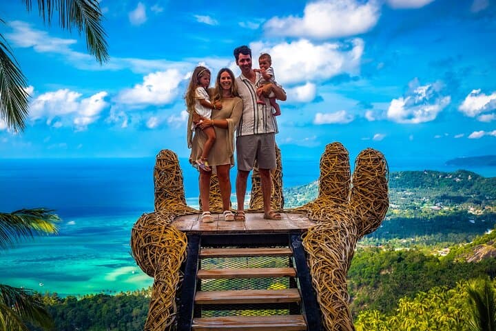 Private Koh Samui Photoshoot for Couples and Families: Sunset Beaches & Waterfall Portraits photo 2