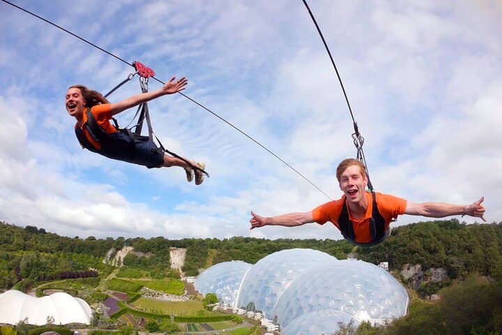 Skywire at Eden Project: England’s Fastest Zipline Over the Biomes photo 2