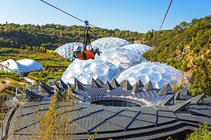 Skywire at Eden Project: England’s Fastest Zipline Over the Biomes photo 4