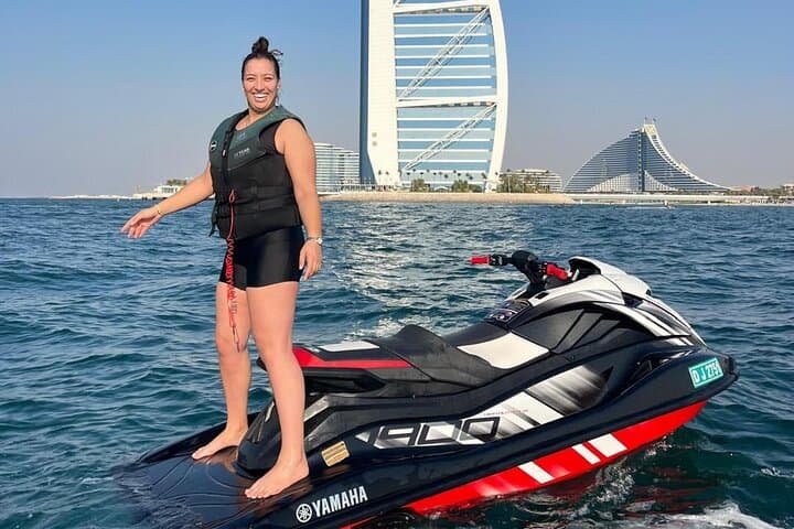 Burj Al Arab Jet Ski: 60-Minute Yamaha GP1900R Ride with Free Photos photo 4