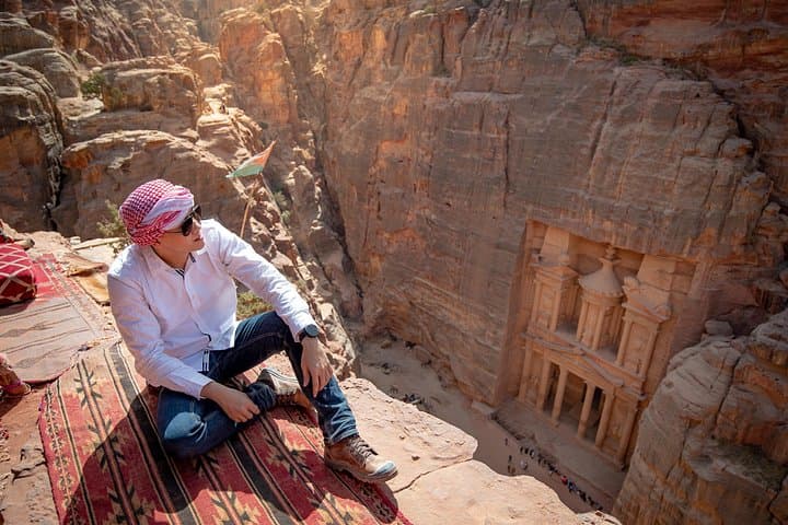 Full-Day Petra Tour from Amman: Walk the Siq to the Treasury and Monastery photo 1