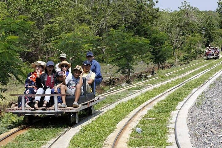 Siem Reap to Battambang Private Tour — Bat Cave Sunset, Bamboo Train & Local Arts photo 2