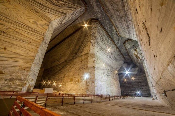 Explore Slănic Prahova Salt Mine: Underground Halls & Salt Sculptures from Brașov photo 3