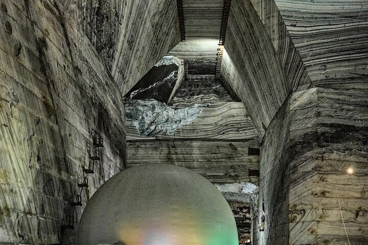Explore Slănic Prahova Salt Mine: Underground Halls & Salt Sculptures from Brașov photo 4