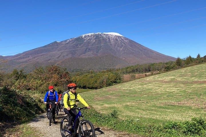 Mt Iwate Panorama Cycling Tour — Ebike Countryside Ride & Farm Lunch