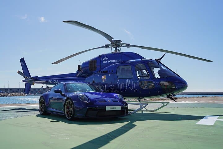 Drive a Supercar and Take a Helicopter Flight Over Barcelona photo 3