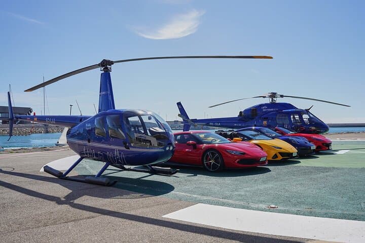 Drive a Supercar and Take a Helicopter Flight Over Barcelona