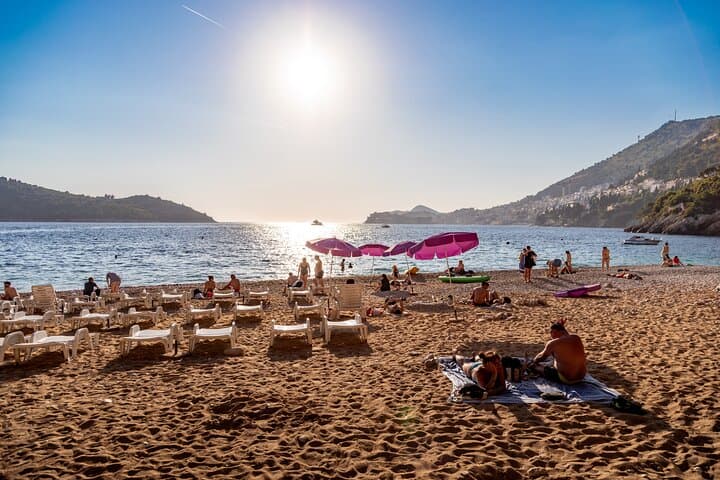 Sveti Jakov Beach Boat Tour — Dubrovnik Coastal Swim & Beach Bar Escape
