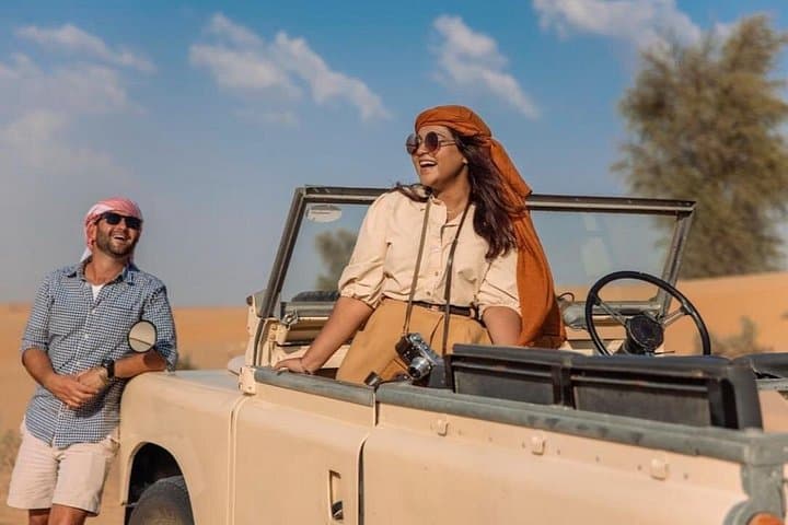 Dubai Morning Desert Safari: Dune Bashing, Camel Ride & Sandboarding photo 1