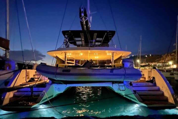 Mykonos Catamaran Sunset Cruise: BBQ, Snorkeling & Hotel Transfer