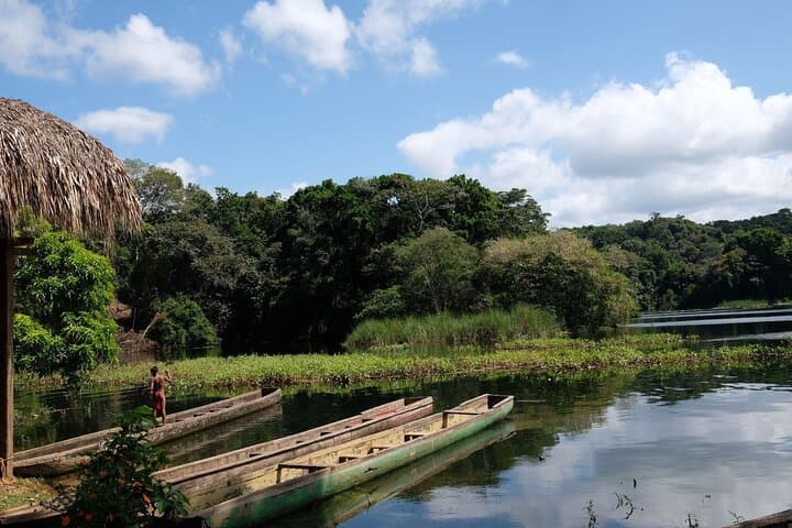 Embera Village Day Tour: Canoe Ride, Waterfall Swim & Traditional Lunch in Chagres photo 2