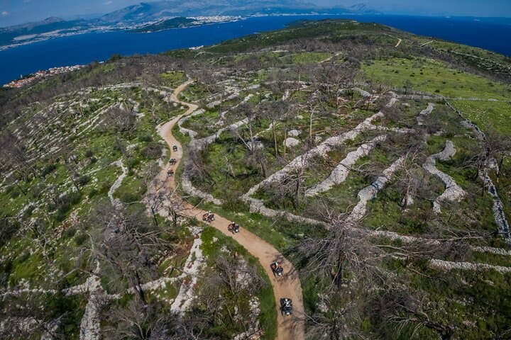 ATV Quad Tour on Čiovo: Coastal Ridges, Monastery Cliffs & Beach Breaks photo 5