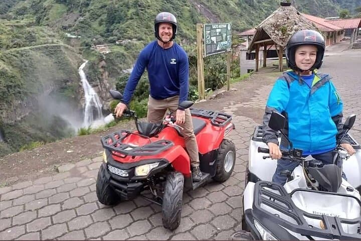 ATV Waterfall Route & Pailón del Diablo: 3-Hour Quad Adventure from Baños photo 4
