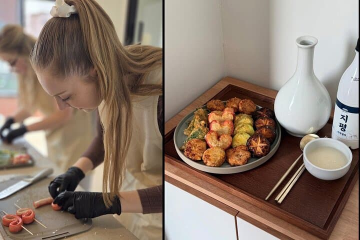 Mangwon Market to Table: Seoul Cooking Class with a Michelin-Trained Chef