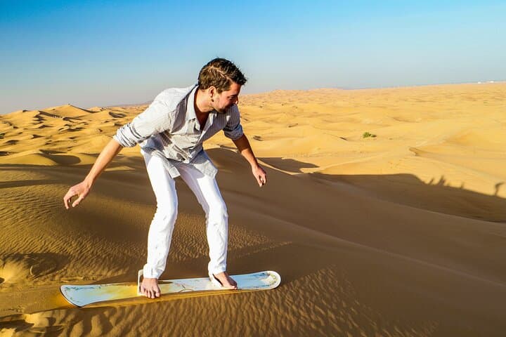 Private Dubai Desert Safari with Quad Bike & 4x4 Dune Bashing photo 6