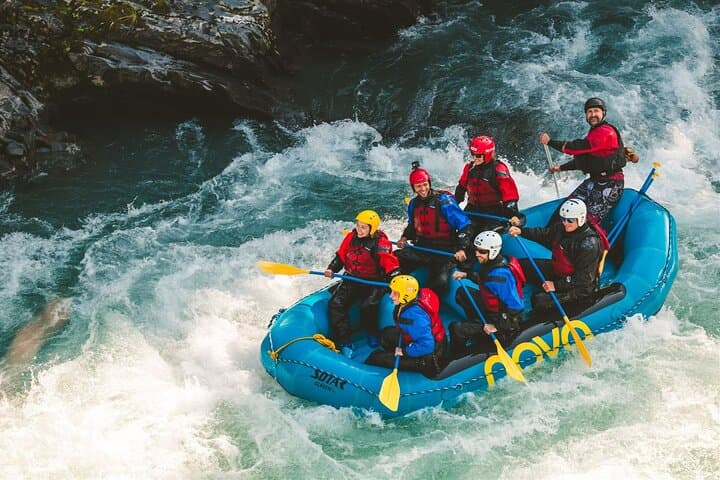 Thrilling Whitewater Adventure on Six Mile Creek 2-Canyon in Alaska