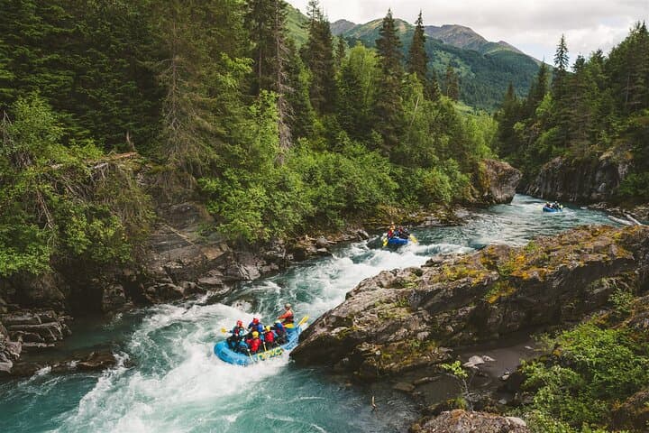 Thrilling Whitewater Adventure on Six Mile Creek 2-Canyon in Alaska photo 6