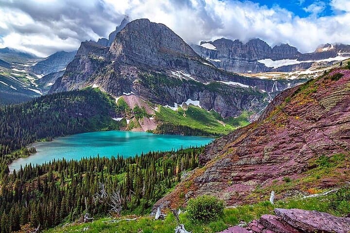 Waterton National Park Day Tour: Waterfalls, Red Rock Canyon & Prince of Wales Hotel photo 2